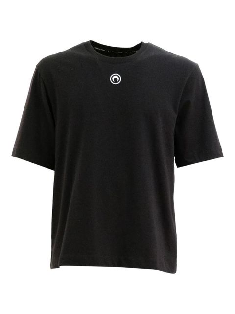 Marine Serre logo T-shirt - Black - zdjęcie produktu nr 1