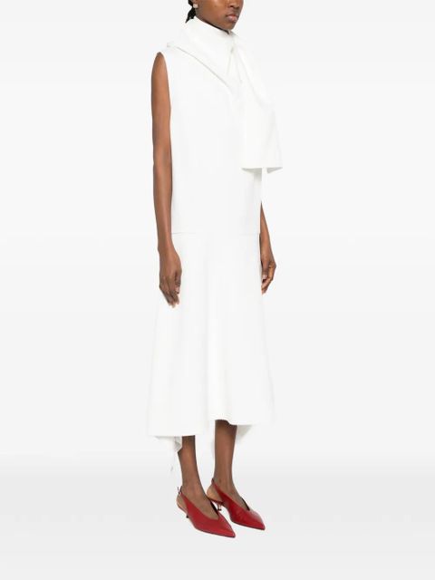 KHAITE Loell midi dress - White