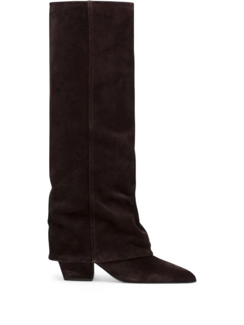 Paris Texas 60mm Jane pointed-toe boots - Brown - zdjęcie produktu nr 1