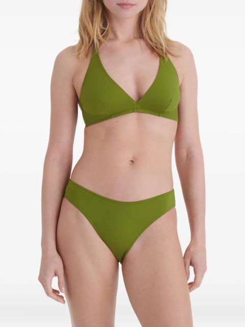 ERES Gang tie-back triangle bikini top - Green - zdjęcie produktu nr 2