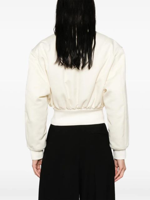 Balenciaga zip jacket - White