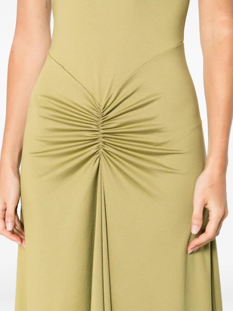 Victoria Beckham Blaire short-sleeve midi dress - Green