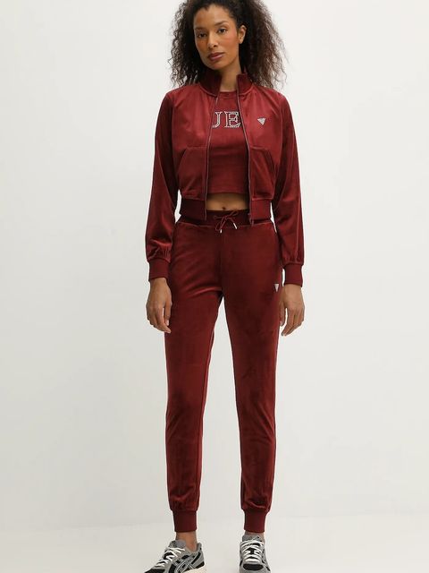 Guess bluza welurowa COUTURE - zdjęcie produktu nr 2