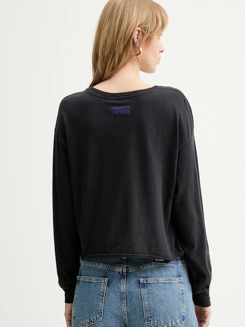 American Vintage longsleeve bawełniany