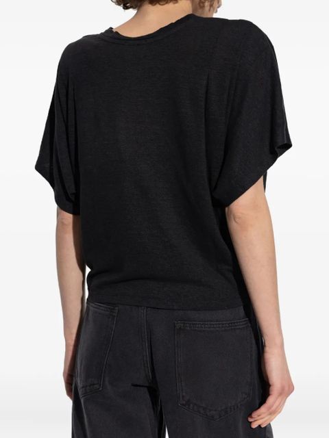 MARANT ÉTOILE logo-print t-shirt - Black
