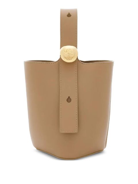LOEWE Pebble bucket mini bag - Brown - zdjęcie produktu nr 1