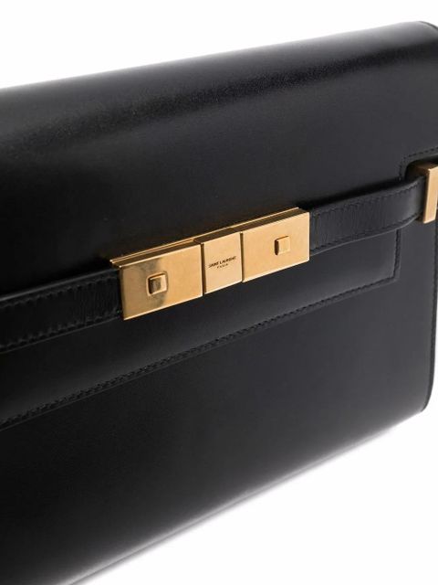 Saint Laurent small Manhattan shoulder bag - Black