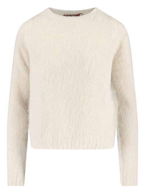 Max Mara knitted round-neck knitwear - Neutrals - zdjęcie produktu nr 2
