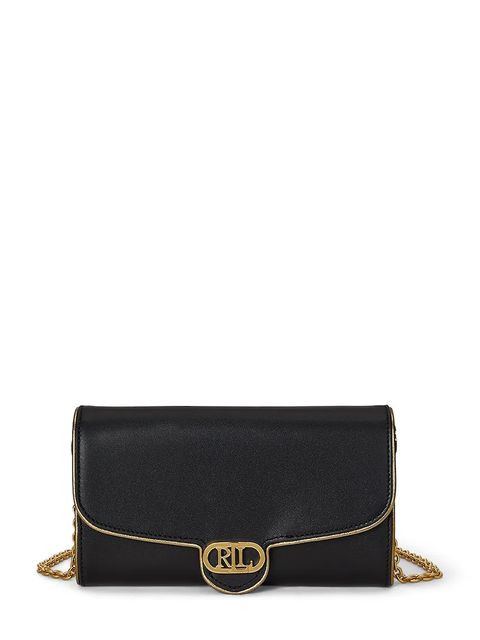 Lauren Ralph Lauren portfel skórzany damski kolor czarny 432964153 - zdjęcie produktu nr 1