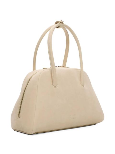 LouLou de Saison small Brahms zip leather tote bag - Neutrals - zdjęcie produktu nr 2