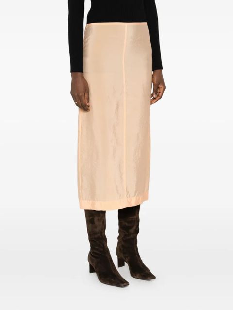 Nanushka low-rise pencil skirt - Orange - zdjęcie produktu nr 2