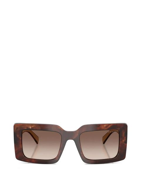 Prada Eyewear square-frame sunglasses - Brown - zdjęcie produktu nr 1