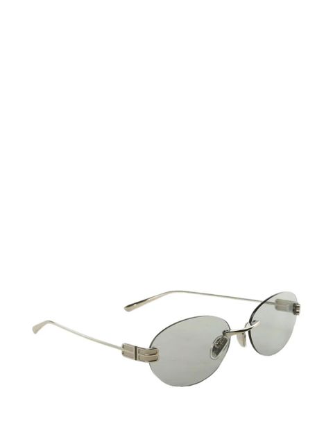 Balenciaga Gossip oval-frame sunglasses - Silver - zdjęcie produktu nr 2