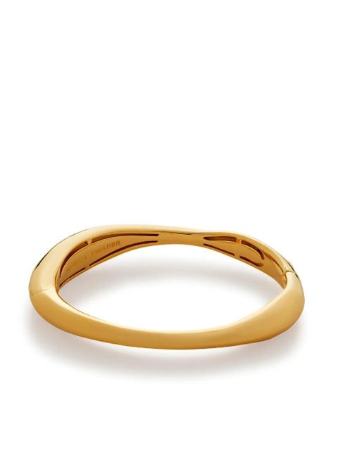 Monica Vinader Nura Reef wide bangle bracelet - Gold - zdjęcie produktu nr 1