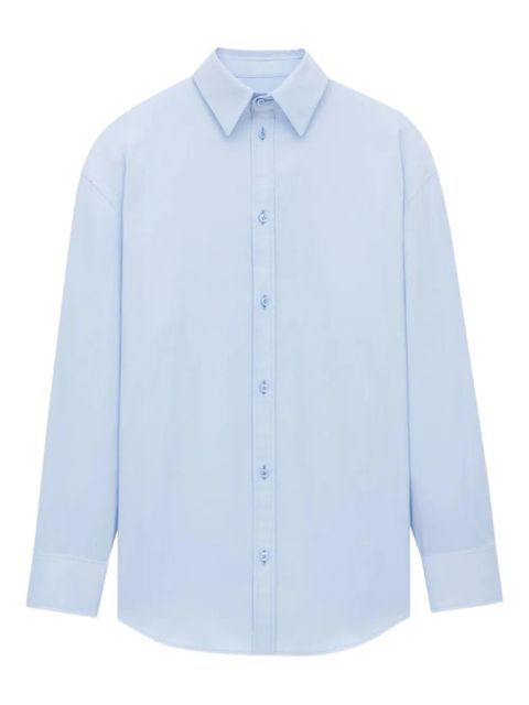 Saint Laurent oxford cotton shirt - Blue - zdjęcie produktu nr 1