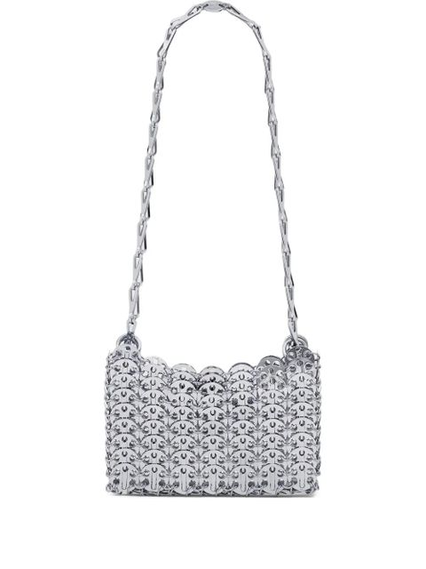 Rabanne 1969 nano shoulder bag - Silver - zdjęcie produktu nr 1