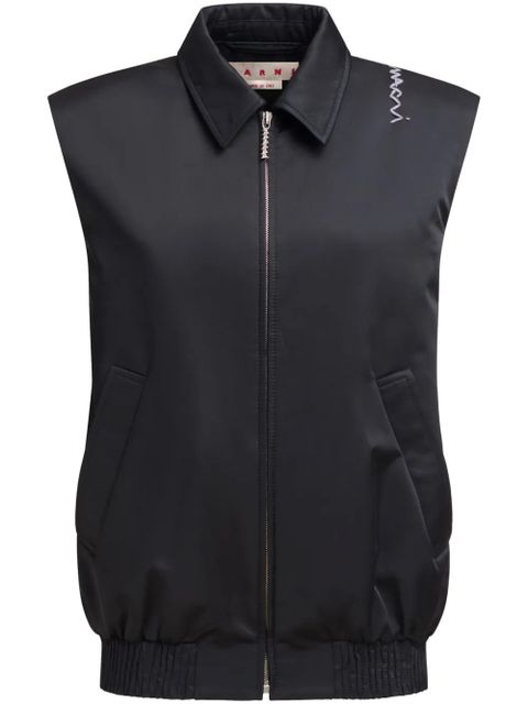 Marni zip-up waistcoat - Black - zdjęcie produktu nr 1