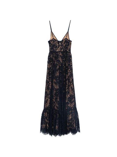 Michael Kors lace V-neck dress - Blue - zdjęcie produktu nr 2