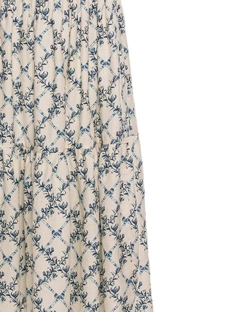 Agua By Agua Bendita Lima Gloriosa floral maxi dress - Neutrals - zdjęcie produktu nr 2