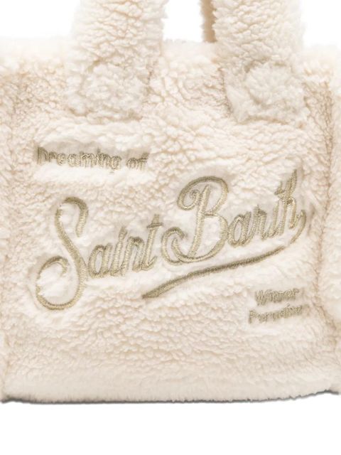 MC2 Saint Barth embroidered tote bag - Neutrals