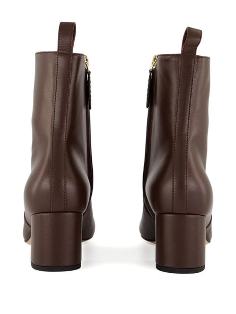 Gucci 55mm Horsebit leather ankle boots - Brown - zdjęcie produktu nr 2