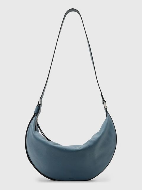 AllSaints torebka skórzana HALF MOON - zdjęcie produktu nr 1