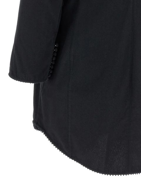 ISABEL MARANT Chantal ruffled mini dress - Black