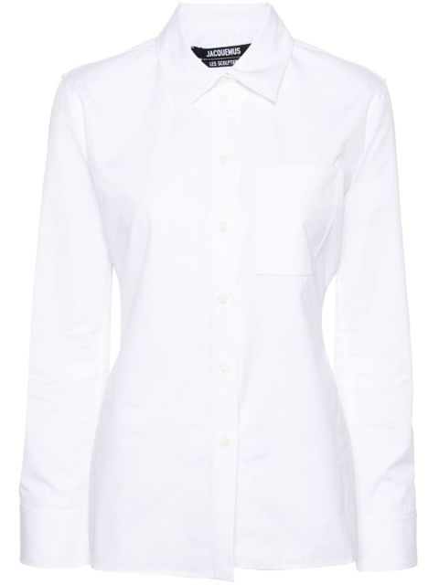 Jacquemus La Chemise de Costume cotton shirt - White - zdjęcie produktu nr 1