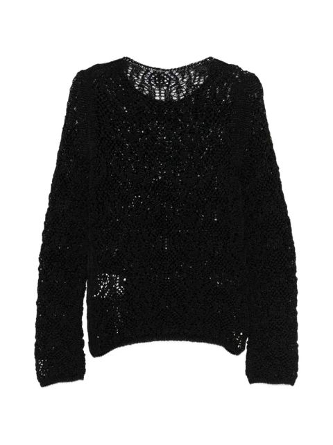Comme Des Garçons long-sleeves sweater - Black - zdjęcie produktu nr 2