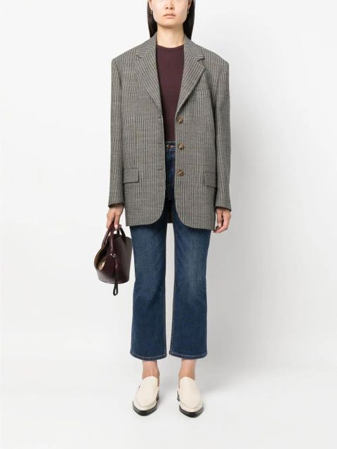 Tory Burch cropped flared jeans - Blue - zdjęcie produktu nr 2