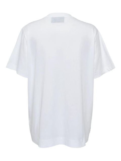 Simone Rocha unraveling ribbon T-Shirt - White - zdjęcie produktu nr 2