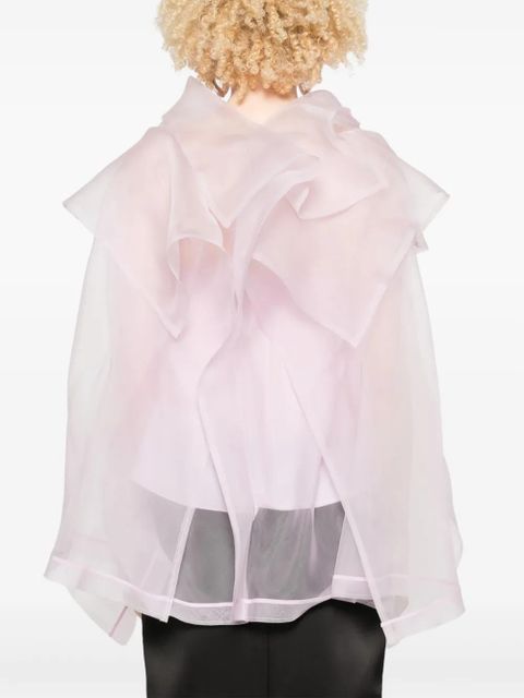 KHAITE Santana blouse - Pink