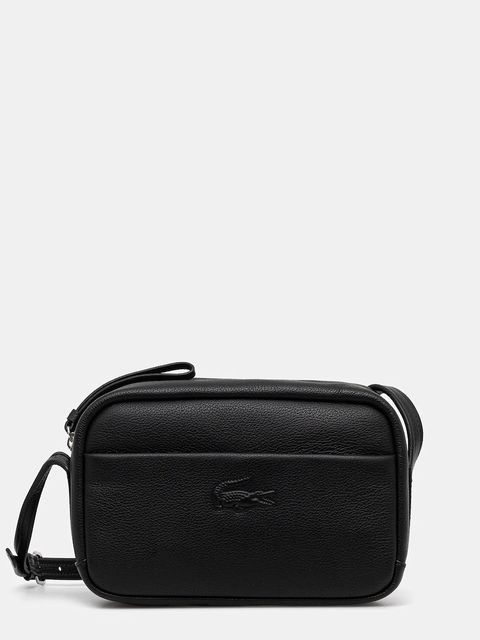 Lacoste torebka skórzana kolor czarny NF4506IE - zdjęcie produktu nr 1