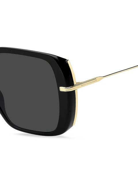 BOSS okulary przeciwsłoneczne damskie kolor czarny BOSS 1782/S