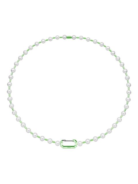 EÉRA 18K white gold Vita pearl necklace - Green - zdjęcie produktu nr 1
