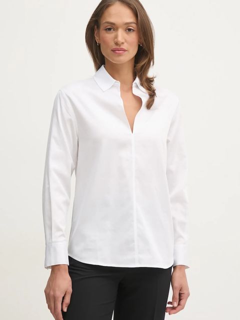 Calvin Klein bluzka bawełniana - zdjęcie produktu nr 1