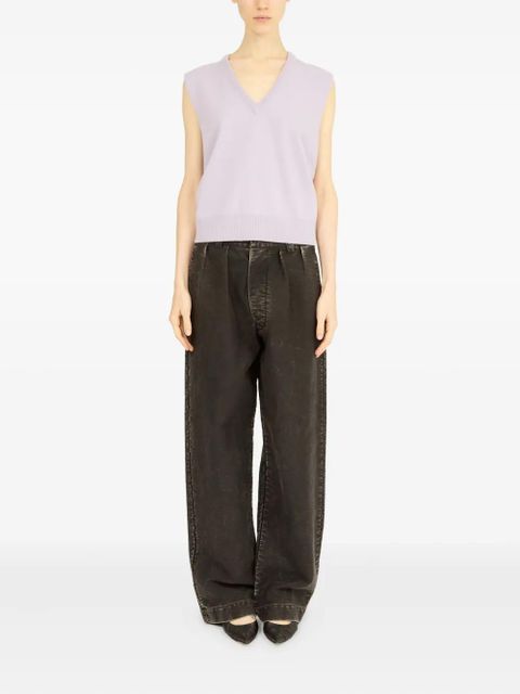 Maison Margiela knitted vest - Grey - zdjęcie produktu nr 2