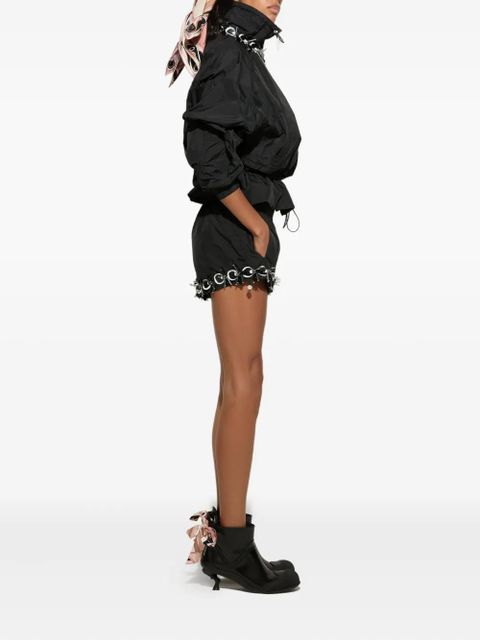 PUCCI embellished-hem shorts - Black