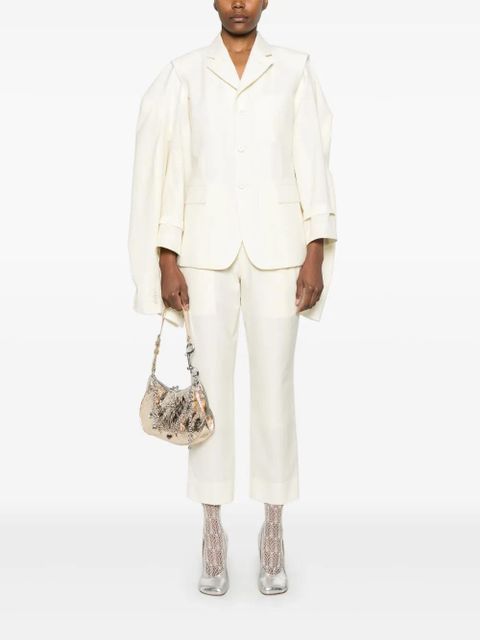 Comme Des Garçons detachable-sleeves waistcoat - White - zdjęcie produktu nr 2