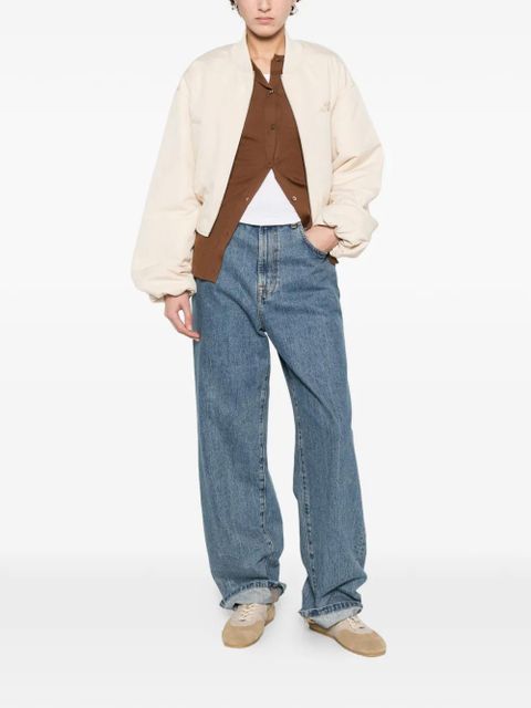 Axel Arigato Lola zipped bomber jacket - Neutrals - zdjęcie produktu nr 2