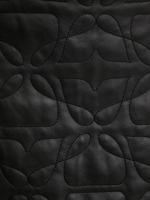 HUGO spódnica skórzana Lesani