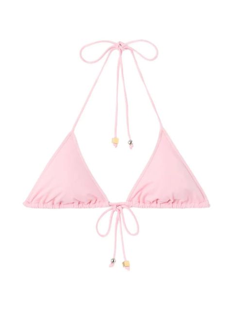 Jacquemus Triangle bikini top - Pink - zdjęcie produktu nr 1