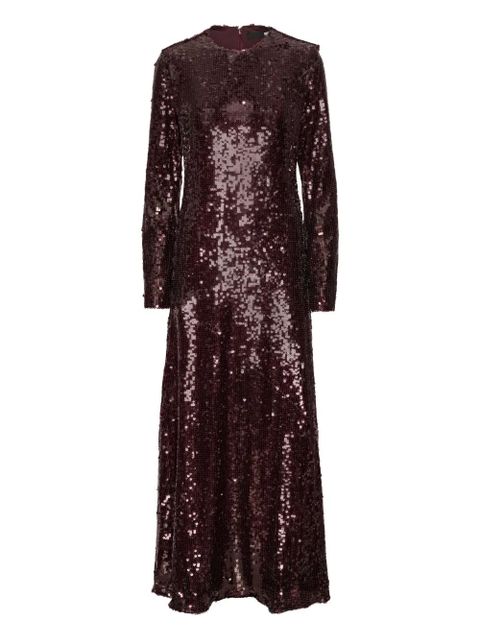 ROTATE BIRGER CHRISTENSEN sequin maxi dress - Red - zdjęcie produktu nr 1
