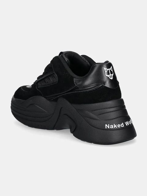 Naked Wolfe sneakersy Temple kolor czarny Temple Black Leather Suede - zdjęcie produktu nr 2