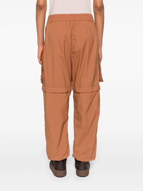 Moncler Grenoble detachable-leg cargo trousers - Brown