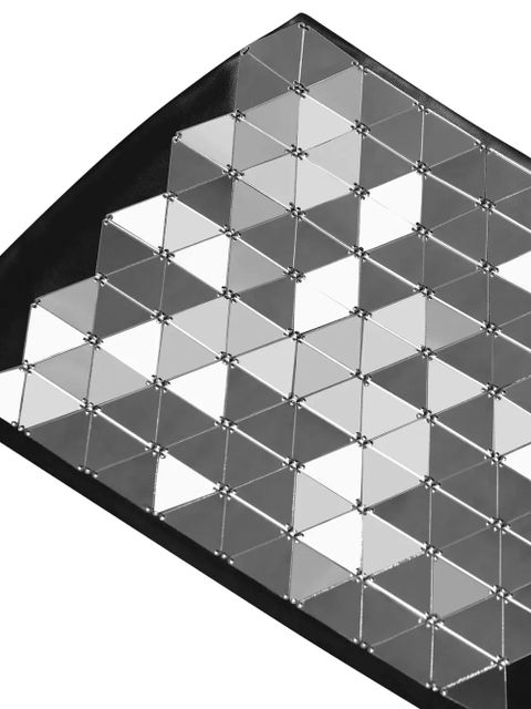 Manière De Voir mirrored mini skirt - Black