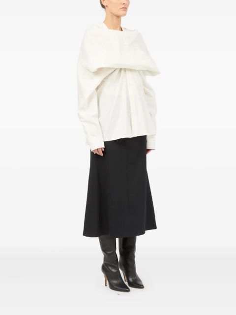 MM6 Maison Margiela layered shirt - White