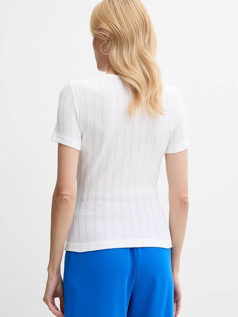 Guess t-shirt VALERIA damski kolor biały W5YP09 KCXS1 - zdjęcie produktu nr 2