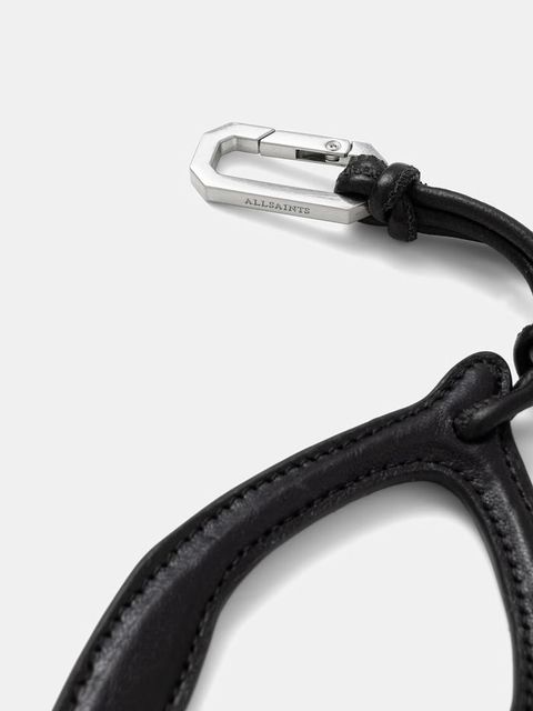 AllSaints brelok skórzany WISHBONE - zdjęcie produktu nr 1