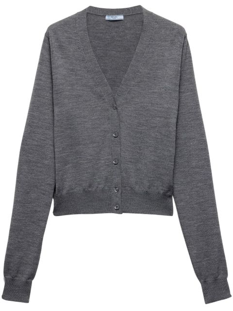 Prada wool cardigan - Grey - zdjęcie produktu nr 1